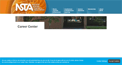 Desktop Screenshot of careers.nsta.org
